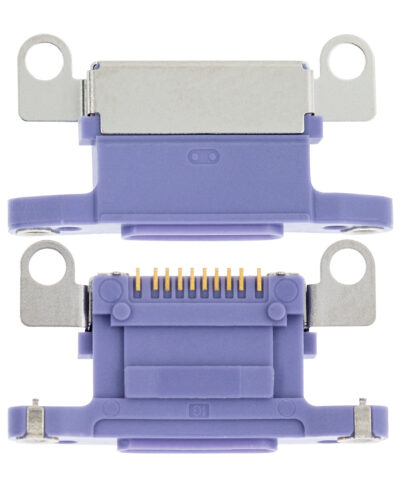 Charging Port Only For iPhone 12 Mini (Purple) (10 Pack) – Image 2