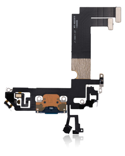 Câble flexible de port de charge pour iPhone 12 Mini (pièce d'origine d'occasion) (bleu) – Image 3
