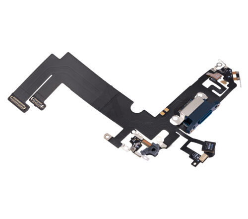 Câble flexible de port de charge pour iPhone 12 Mini (pièce d'origine d'occasion) (bleu) – Image 5