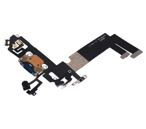 Câble flexible de port de charge pour iPhone 12 Mini (pièce d'origine d'occasion) (bleu) – Image 4