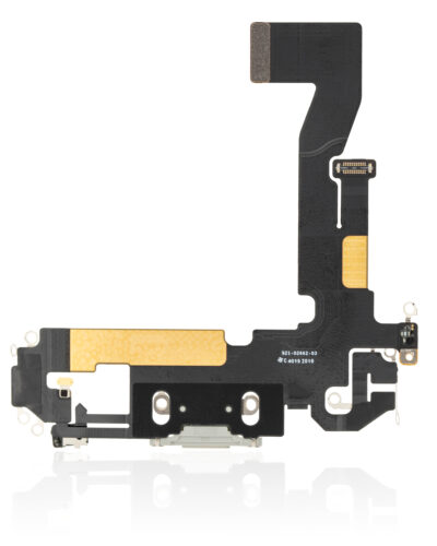 Câble flexible de port de charge pour iPhone 12 Pro (Premium) (Argent) – Image 3