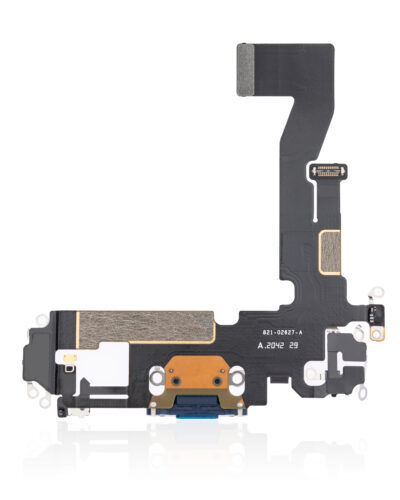 Câble flexible de port de charge pour iPhone 12 Pro (Premium) (Bleu Pacifique) – Image 3