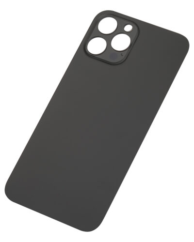 Vitre arrière avec 3M adhésif pour iPhone 12 Pro Max (No Logo / Large Camera Hole) (graphite) – Image 6
