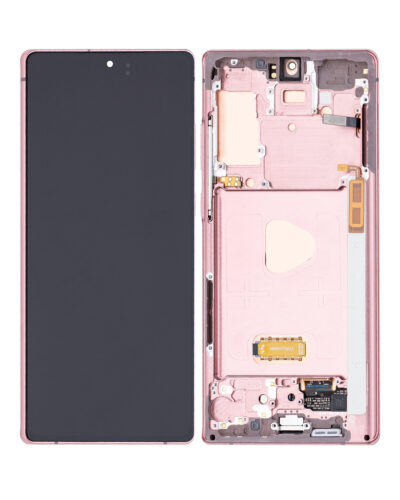 Bloc écran OLED avec cadre pour Samsung Galaxy Note 20 5G (reconditionné) (Mystic Bronze) – Image 2