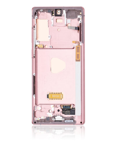Bloc écran OLED avec cadre pour Samsung Galaxy Note 20 5G (reconditionné) (Mystic Bronze) – Image 3
