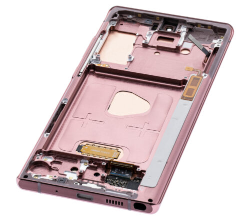 Bloc écran OLED avec cadre pour Samsung Galaxy Note 20 5G (reconditionné) (Mystic Bronze) – Image 8