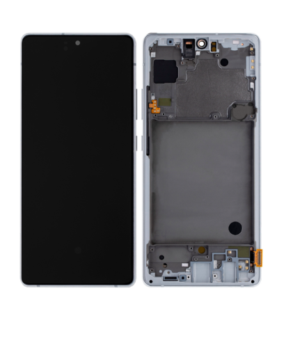 Écran OLED avec cadre pour Samsung Galaxy A71 5G (A716U / 2020) (Remis à neuf) (Prism Cube Argent) – Image 8