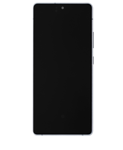 Écran OLED avec cadre pour Samsung Galaxy A71 5G (A716U / 2020) (Remis à neuf) (Prism Cube Argent) – Image 7