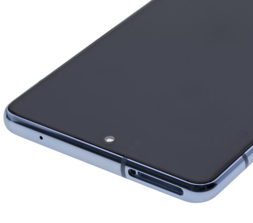 Écran OLED avec cadre pour Samsung Galaxy A71 5G (A716U / 2020) (Remis à neuf) (Bleu Cube Prisme) – Image 5