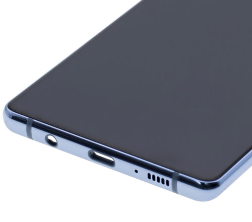 Écran OLED avec cadre pour Samsung Galaxy A71 5G (A716U / 2020) (Remis à neuf) (Bleu Cube Prisme) – Image 6