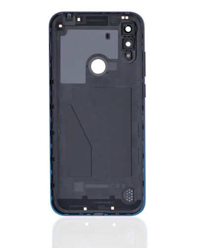 Coque arrière en verre pour Motorola Moto E6S (XT2053 / 2020) (Bleu Paon) – Image 4