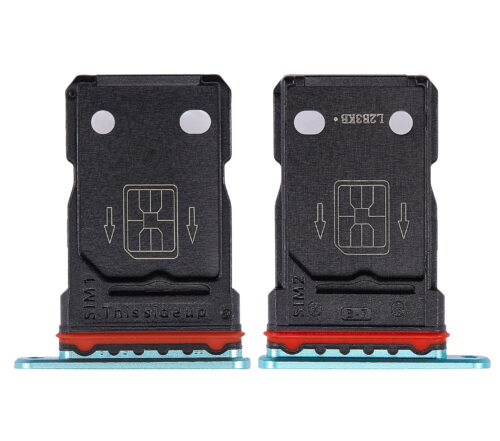 Dual Sim Card Tray For OnePlus 8T (Aquamarine Green) – Image 2
