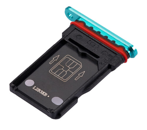Dual Sim Card Tray For OnePlus 8T (Aquamarine Green) – Image 5