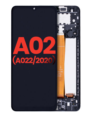 LCD Assembly With Frame For Samsung Galaxy A02 (A022 / 2020) (Aftermarket Plus: Incell) (All Colors)