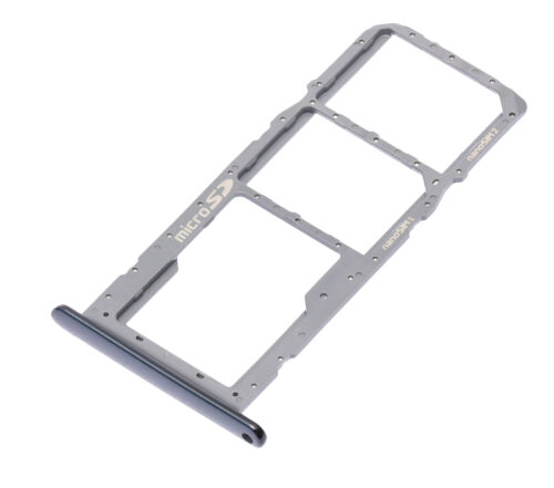 Tiroir double carte SIM pour LG K42 (2020) / K52 (2020) (Noir) – Image 4