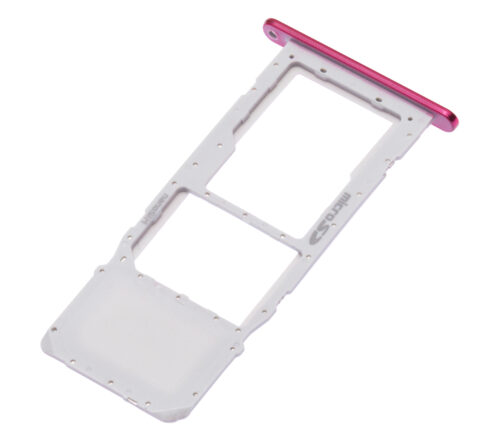 Single tiroir SIM pour LG K42 (2020) / K52 (2020) (rouge) – Image 4