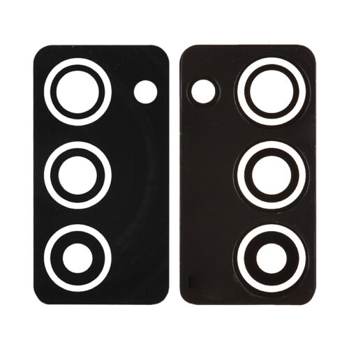 Back Camera Lens (Glass Only) With Adhesive For Samsung Galaxy Z Fold 2 5G (Mystic Black) – Image 4