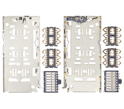 Lecteur SIM pour Huawei Y5 / Y6 / Y7 / Y8 / Y9 (2019) (4 Piece Set) – Image 3