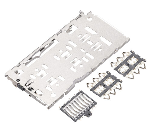 Lecteur SIM pour Huawei Y5 / Y6 / Y7 / Y8 / Y9 (2019) (4 Piece Set) – Image 6