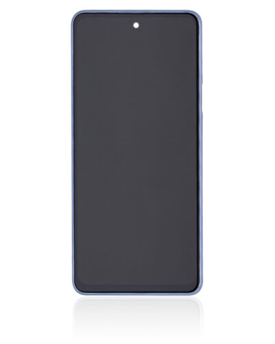 Écran LCD avec cadre pour LG Q92 5G / Q920 (reconditionné) (noir) – Image 3
