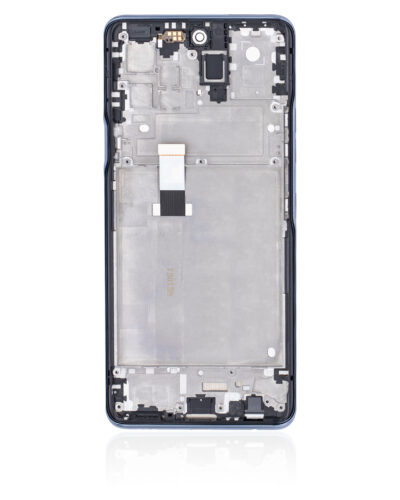 Écran LCD avec cadre pour LG Q92 5G / Q920 (reconditionné) (noir) – Image 4