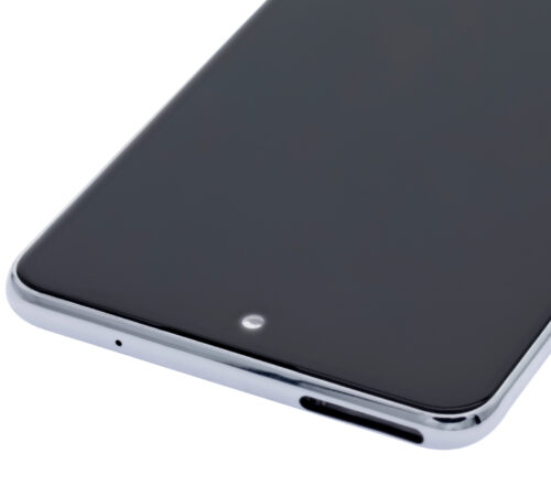Écran LCD avec cadre pour LG Q92 5G / Q920 (reconditionné) (argent) – Image 8