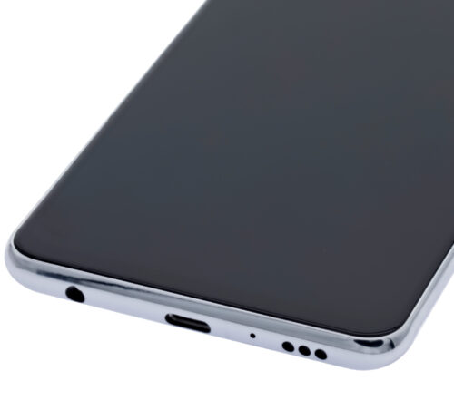 Écran LCD avec cadre pour LG Q92 5G / Q920 (reconditionné) (argent) – Image 7
