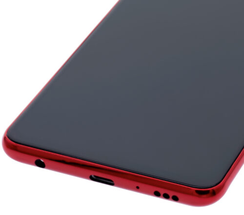 Écran LCD complet avec cadre pour LG Q92 5G / Q920 (reconditionné) (rouge) – Image 7