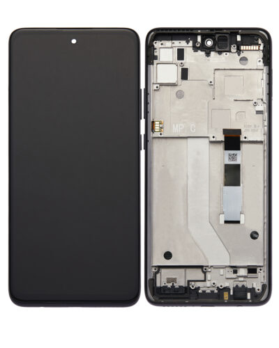 Écran LCD avec cadre pour Motorola One 5G Ace (XT2113-2 / 2021) (Remis à neuf) (Gris volcanique) – Image 3