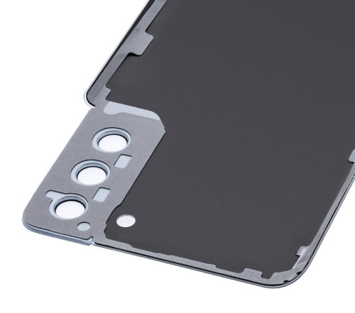 Coque arrière en verre avec objectif de caméra pour Samsung Galaxy S21 Plus (Pack de service) (Argent fantôme) – Image 8