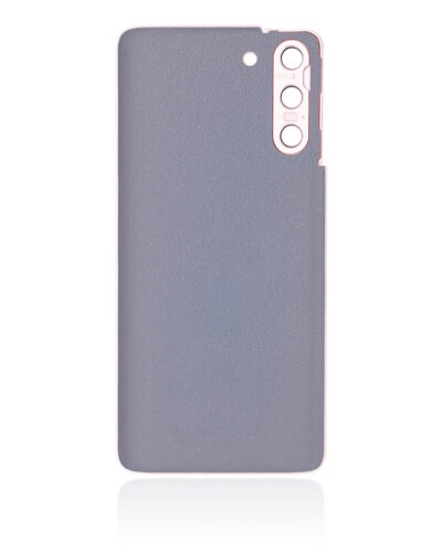 Coque arrière en verre avec objectif pour Samsung Galaxy S21 5G (sans logo) (Pièce de rechange Plus) (Rose fantôme) – Image 4