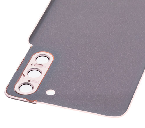Coque arrière en verre avec objectif pour Samsung Galaxy S21 5G (sans logo) (Pièce de rechange Plus) (Rose fantôme) – Image 7