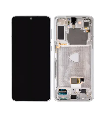 OLED Assembly With Frame For Samsung Galaxy S21 Plus 5G (Service Pack) (Phantom Silver) – Image 2