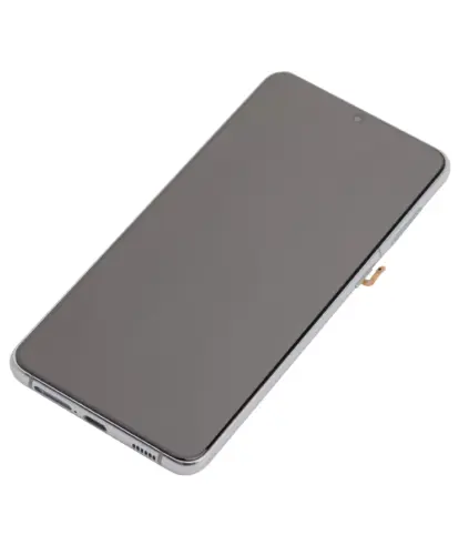 OLED Assembly With Frame For Samsung Galaxy S21 Plus 5G (Service Pack) (Phantom Silver) – Image 7