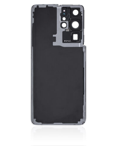 Cache arrière verre avec lentille de caméra pour Samsung Galaxy S21 Ultra (Service Pack) (Phantom Black) – Image 4