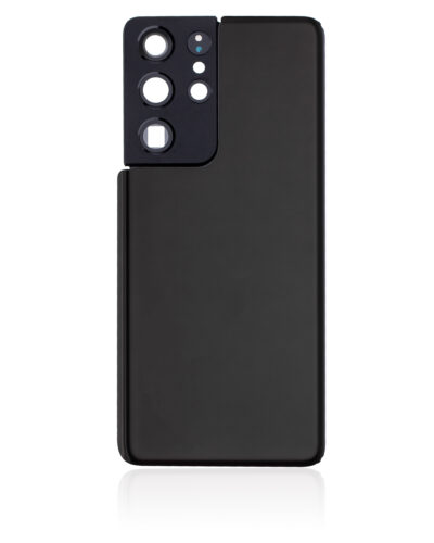 Cache arrière verre avec lentille de caméra pour Samsung Galaxy S21 Ultra (Service Pack) (Phantom Black) – Image 3