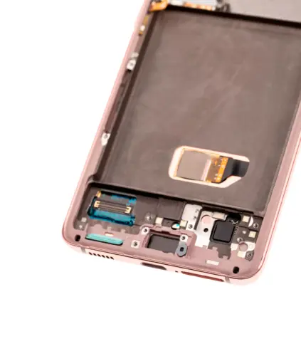 Bloc écran OLED avec cadre pour Samsung Galaxy S21 5G (Service Pack) (Phantom Pink) – Image 6