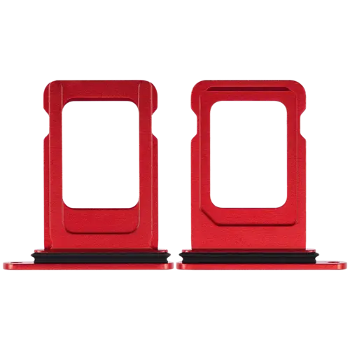 Tiroir pour carte SIM unique pour iPhone 14 / 14 Plus (rouge) – Image 2