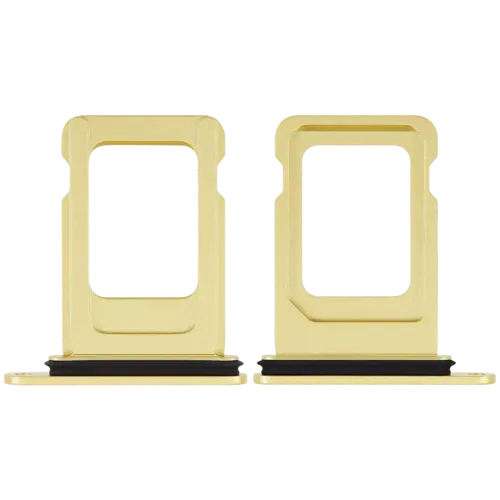Tiroir pour carte SIM unique pour iPhone 14 / 14 Plus (Jaune) – Image 2