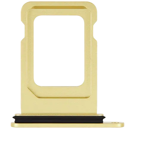 Tiroir pour carte SIM unique pour iPhone 14 / 14 Plus (Jaune) – Image 3