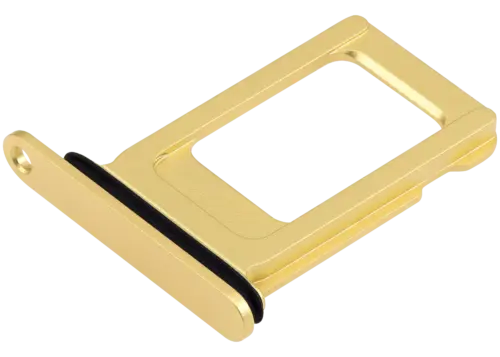 Tiroir pour carte SIM unique pour iPhone 14 / 14 Plus (Jaune) – Image 4