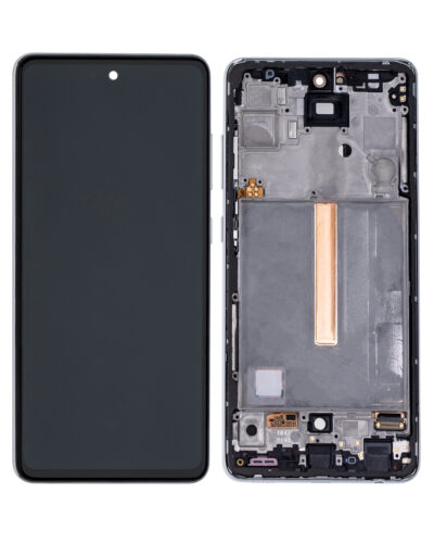 LCD Assembly With Frame (Without Finger Print Sensor) For Samsung Galaxy A52 4G (A525 / 2021) / A52 5G (A526 / 2021) / A52S (A528 / 2021) (Aftermarket : Incell) (Awesome White) – Image 3