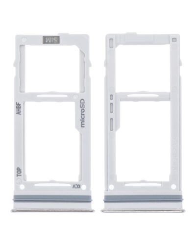 Tiroir pour carte SIM unique pour Samsung Galaxy A52 4G (A525 / 2021) / 5G (A526 / 2021) A52S 5G (A528 / 2021) (Blanc éclatant) – Image 2