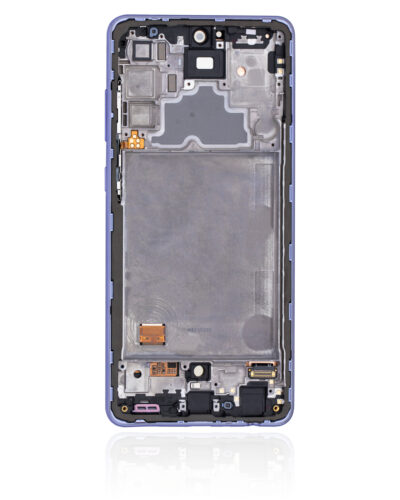 Bloc écran OLED avec cadre pour Samsung Galaxy A72 (A725 / 2021) (Service Pack) (Awesome Violet) – Image 3