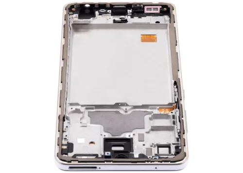 OLED Assembly With Frame For Samsung Galaxy A72 (A725 / 2021) (Aftermarket Plus) (Awesome White) – Image 7