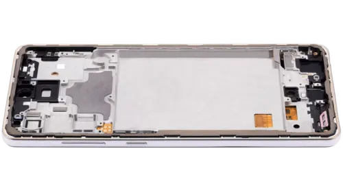 OLED Assembly With Frame For Samsung Galaxy A72 (A725 / 2021) (Aftermarket Plus) (Awesome White) – Image 9