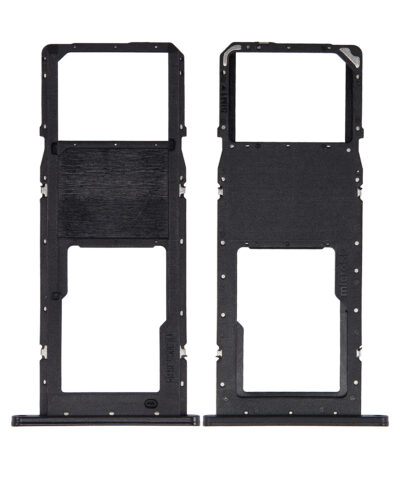 Single Sim Card Tray For Samsung Galaxy A02S (A025 / 2020) / A03 (A035 / 2021) (Black) – Image 2