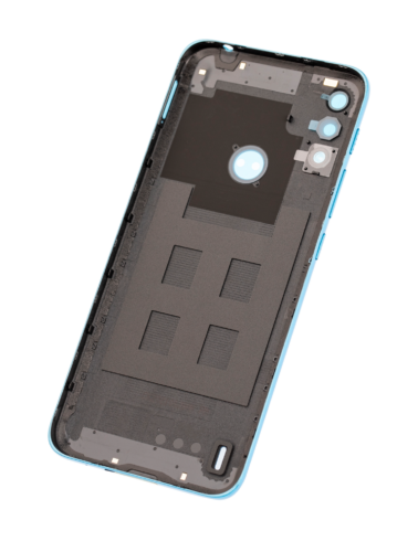 Coque arrière en verre pour Motorola Moto E7 Power (XT2097-6 / 2021) (Bleu Tahiti) – Image 6