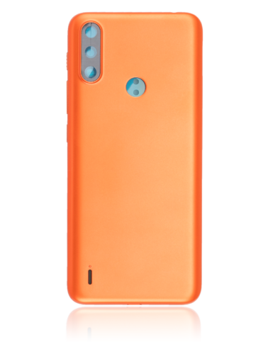 Cache arrière verre pour Motorola Moto E7 Power (XT2097-6 / 2021) (Coral Red) – Image 3