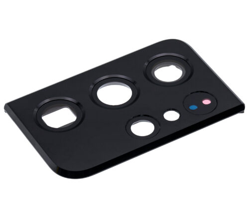 Objectif de caméra arrière avec anneau de protection pour Samsung Galaxy S21 Ultra 5G (Noir fantôme) – Image 6